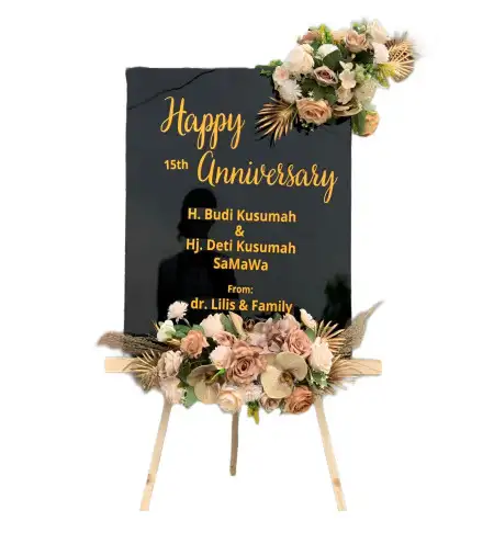 Papan Bunga Akrilik Klampis Ngasem