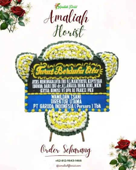 Papan Bunga Duka Klampis Ngasem